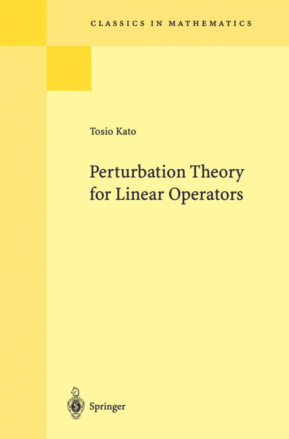 Big bigCover of Perturbation Theory for Linear Operators