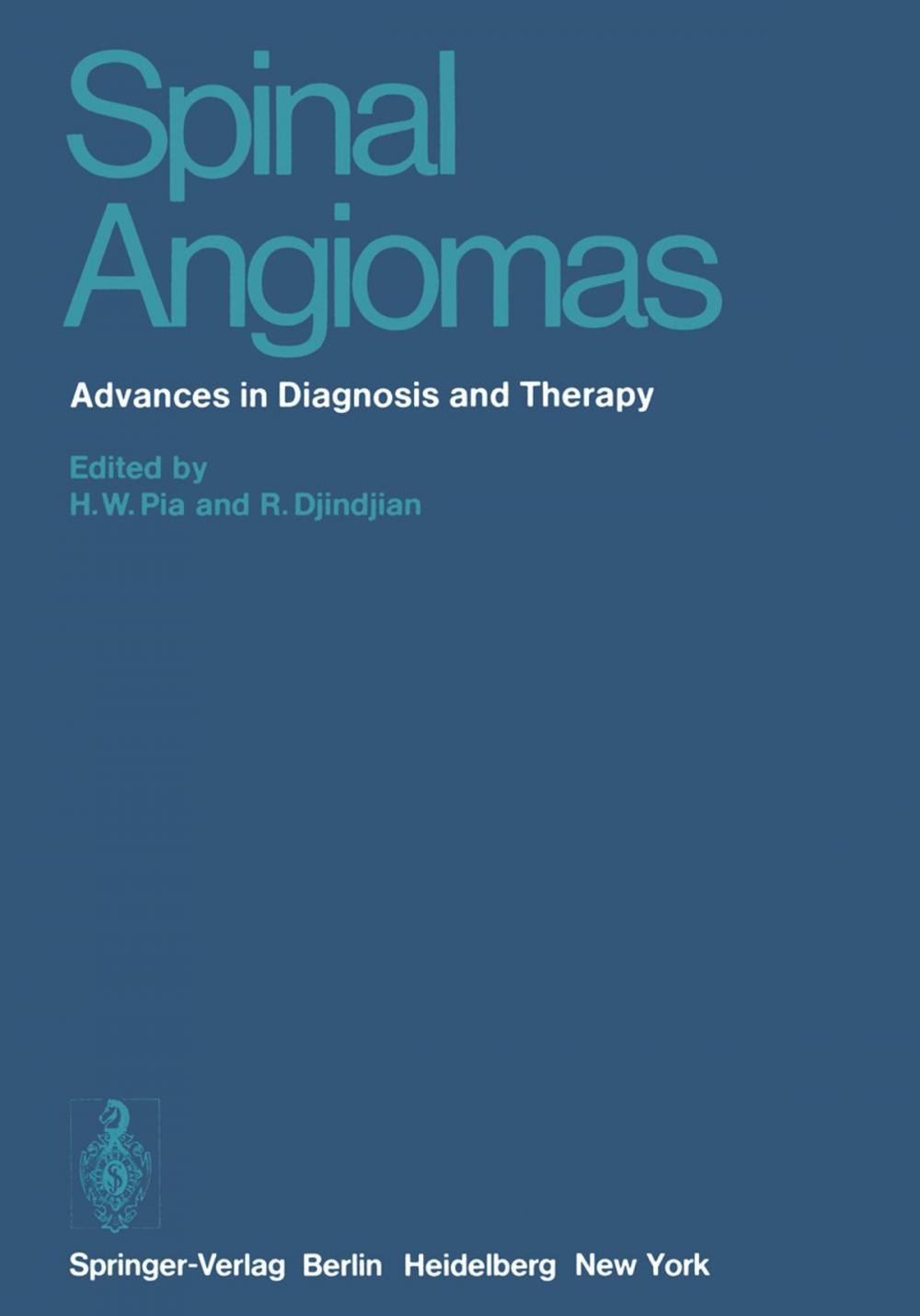 Big bigCover of Spinal Angiomas