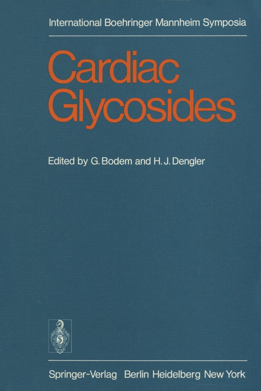 Big bigCover of Cardiac Glycosides