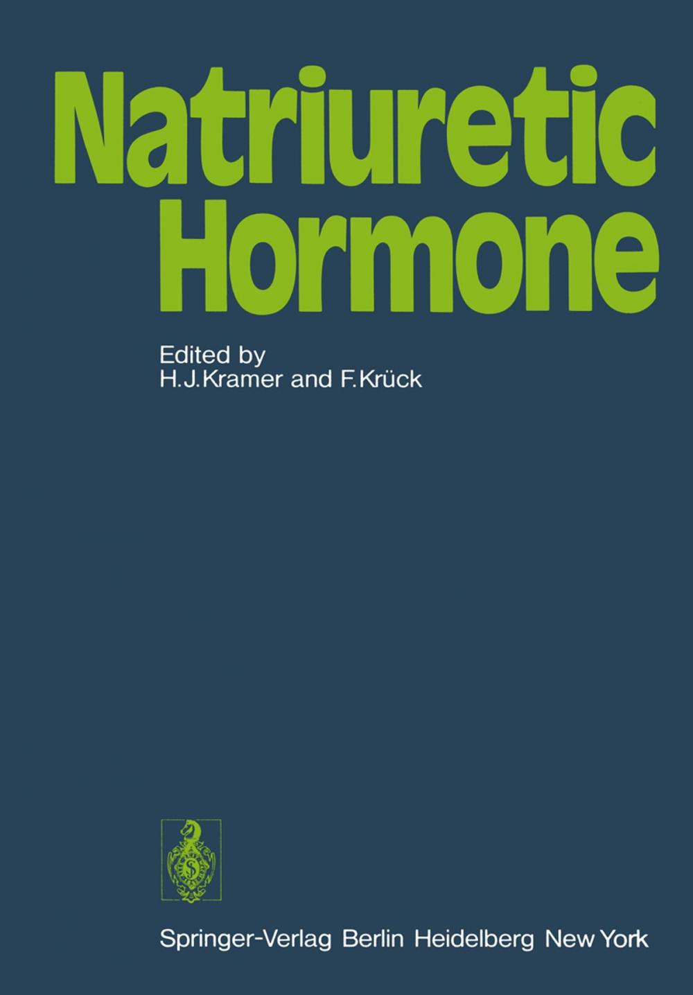 Big bigCover of Natriuretic Hormone
