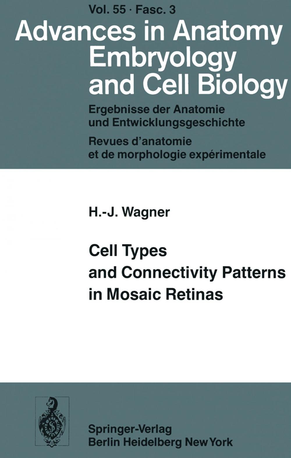 Big bigCover of Cell Types and Connectivity Patterns in Mosaic Retinas