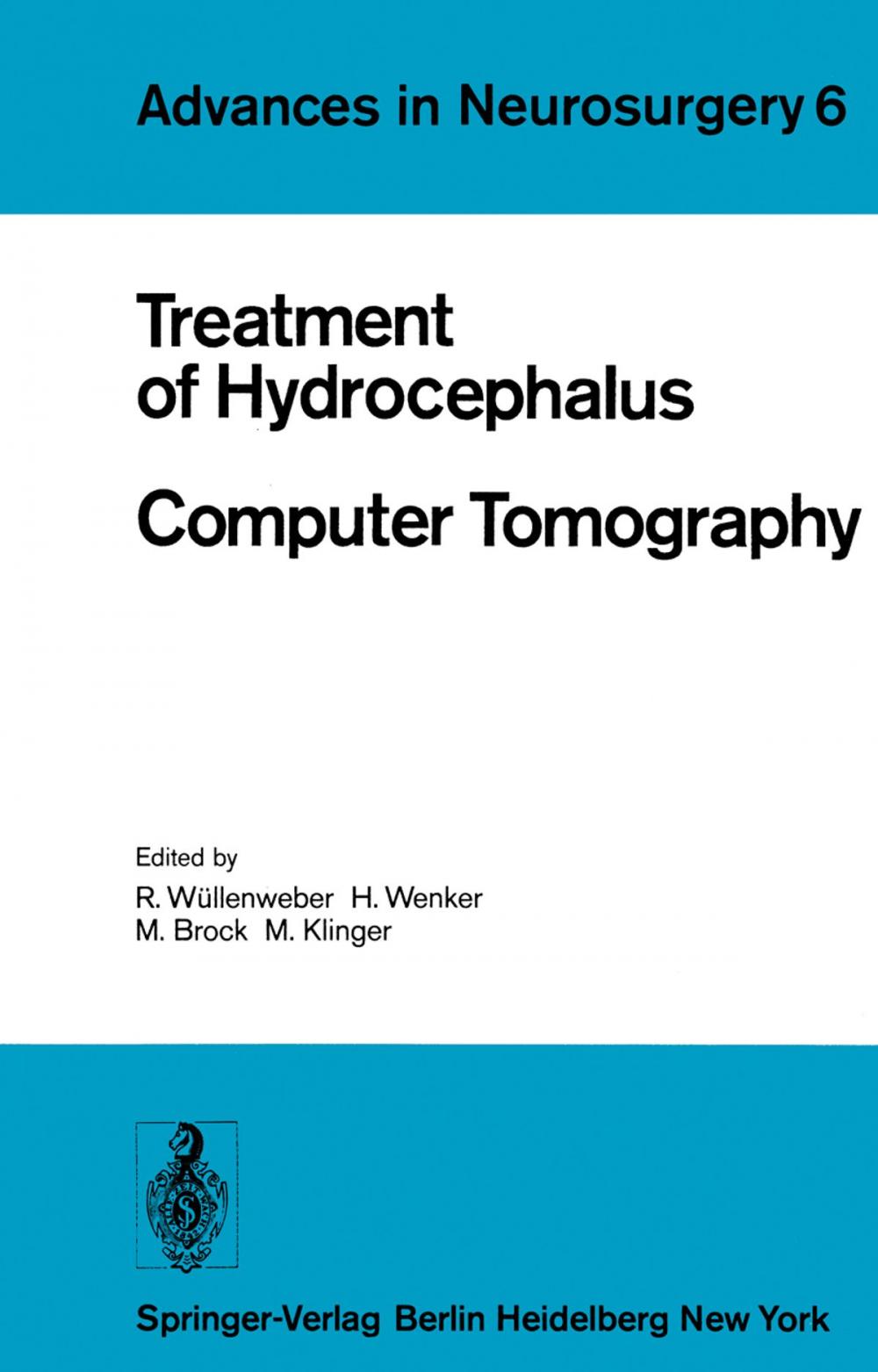 Big bigCover of Treatment of Hydrocephalus Computer Tomography