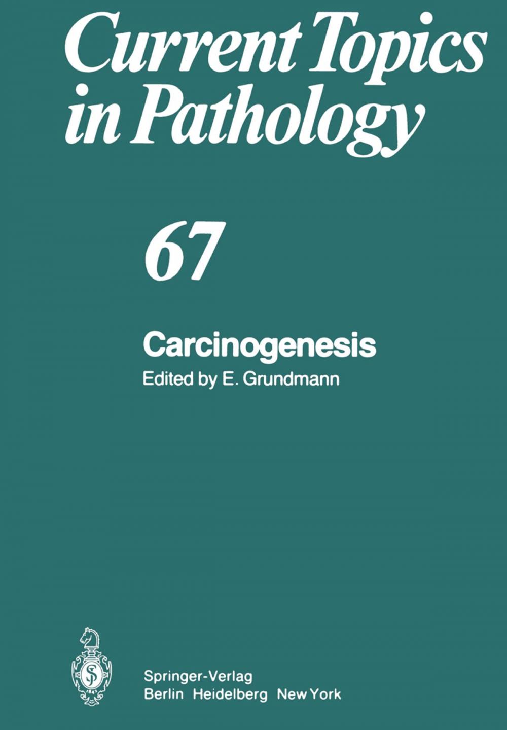 Big bigCover of Carcinogenesis