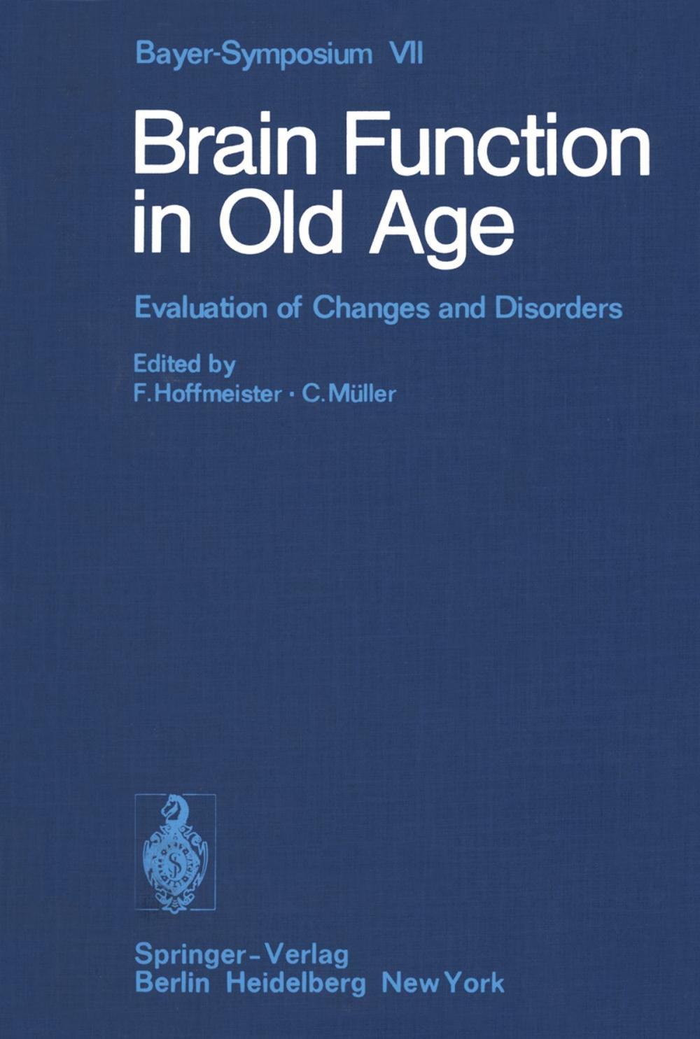 Big bigCover of Brain Function in Old Age