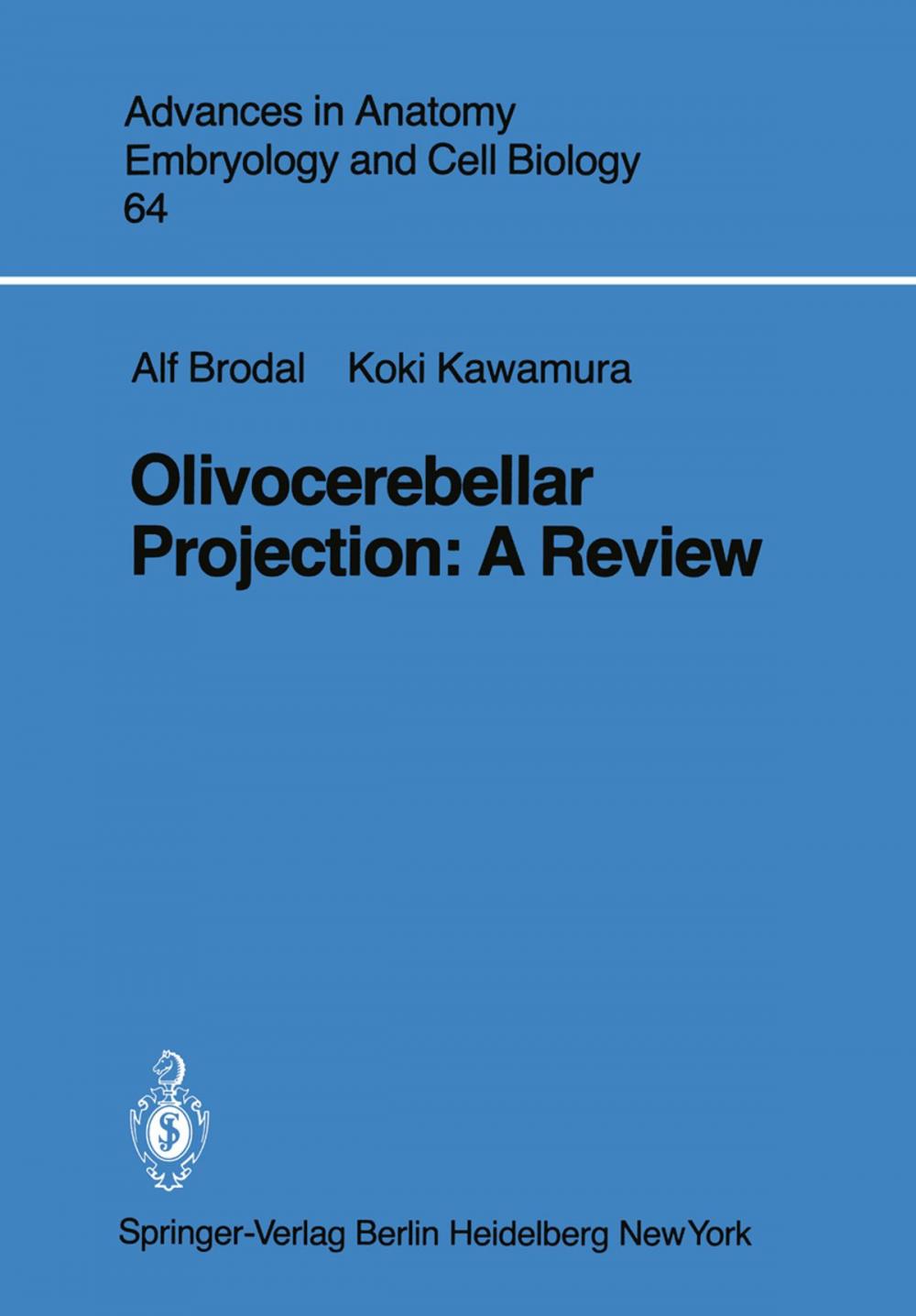 Big bigCover of Olivocerebellar Projection