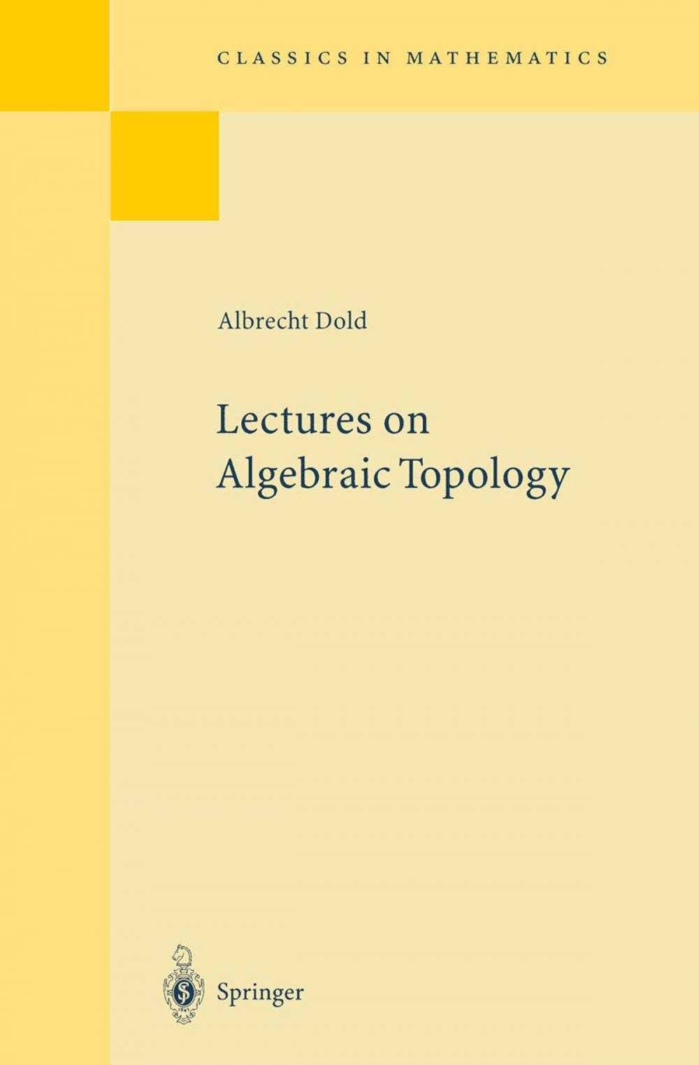 Big bigCover of Lectures on Algebraic Topology