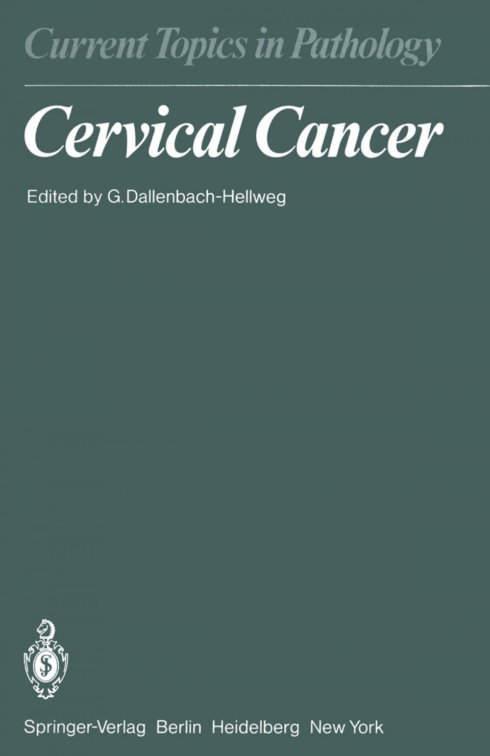 Big bigCover of Cervical Cancer