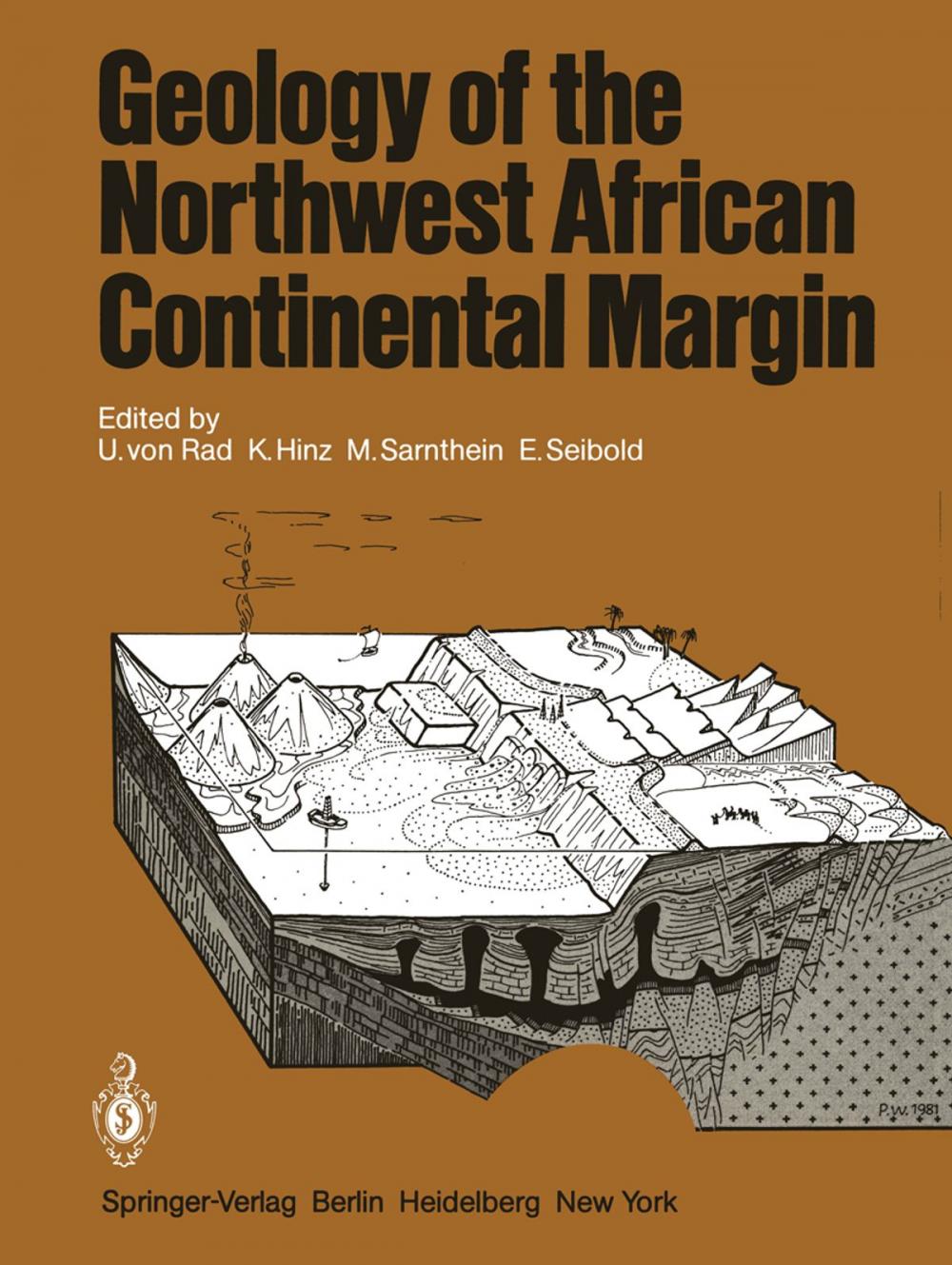 Big bigCover of Geology of the Northwest African Continental Margin