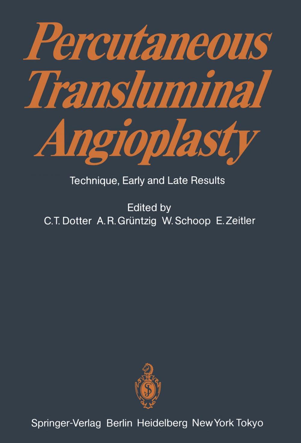 Big bigCover of Percutaneous Transluminal Angioplasty