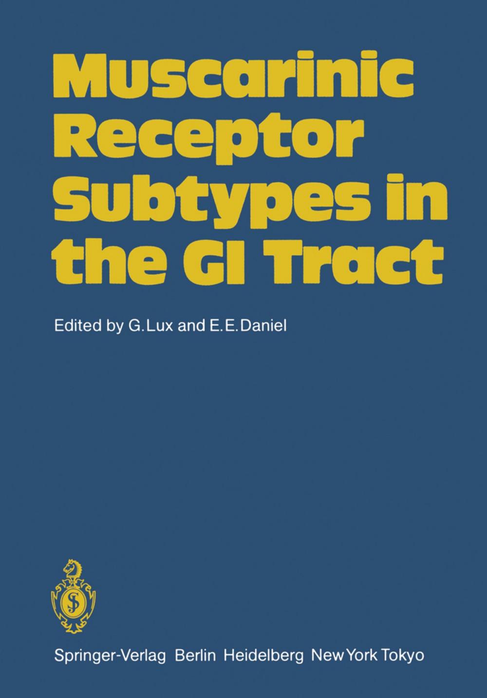 Big bigCover of Muscarinic Receptor Subtypes in the GI Tract