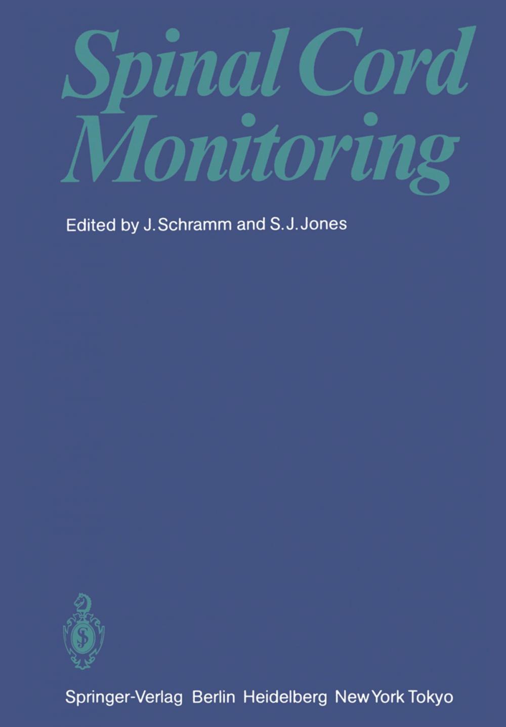 Big bigCover of Spinal Cord Monitoring