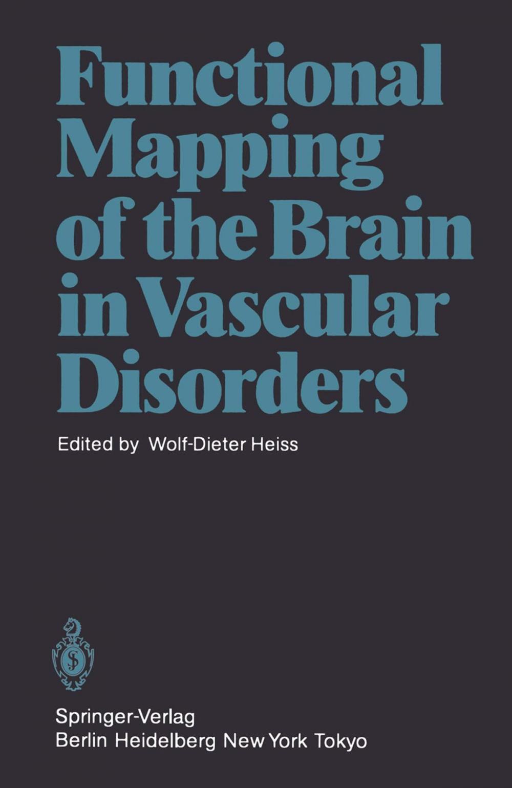 Big bigCover of Functional Mapping of the Brain in Vascular Disorders