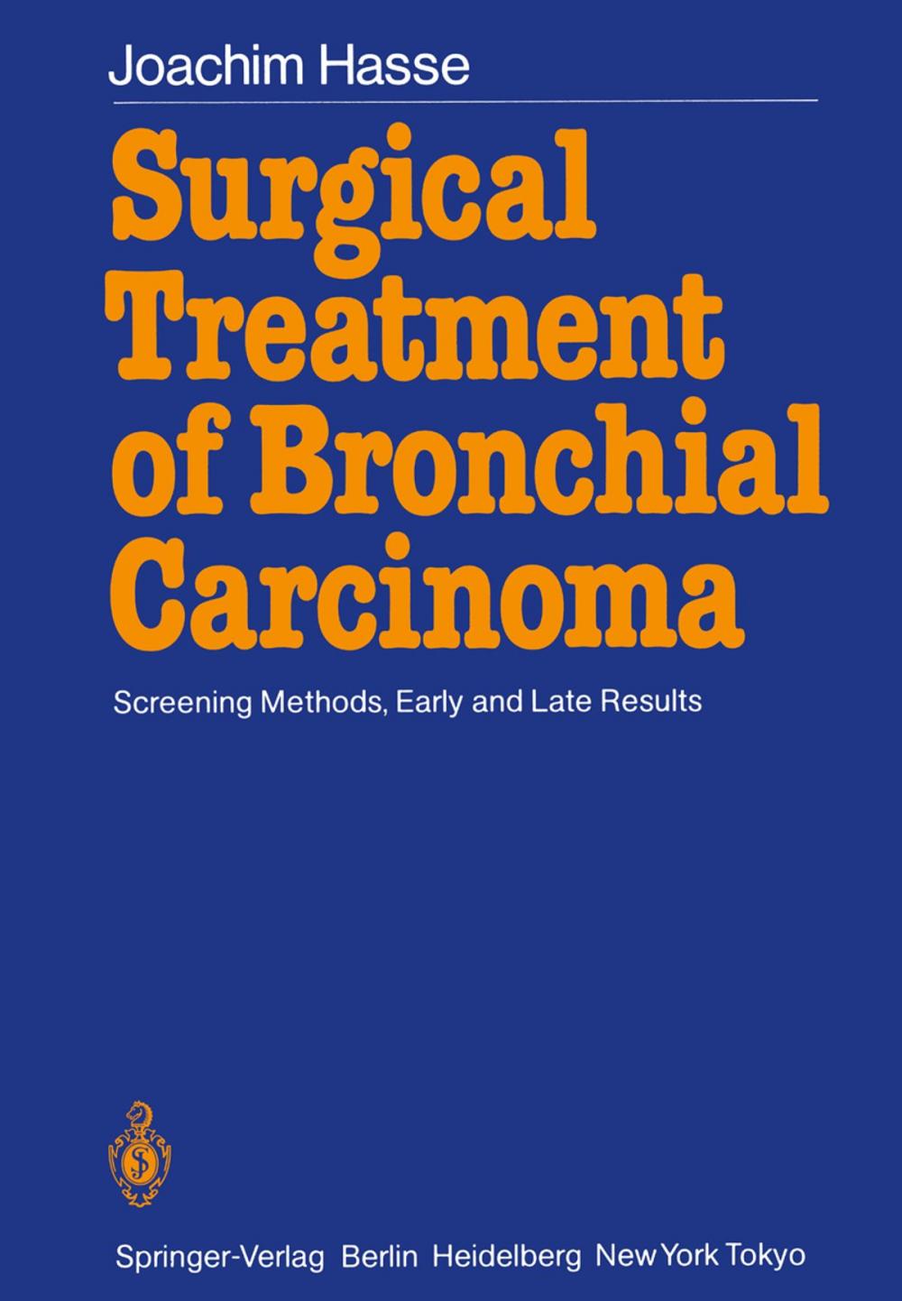 Big bigCover of Surgical Treatment of Bronchial Carcinoma