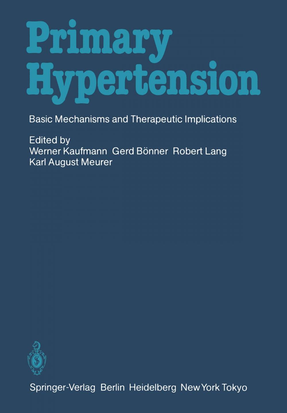 Big bigCover of Primary Hypertension