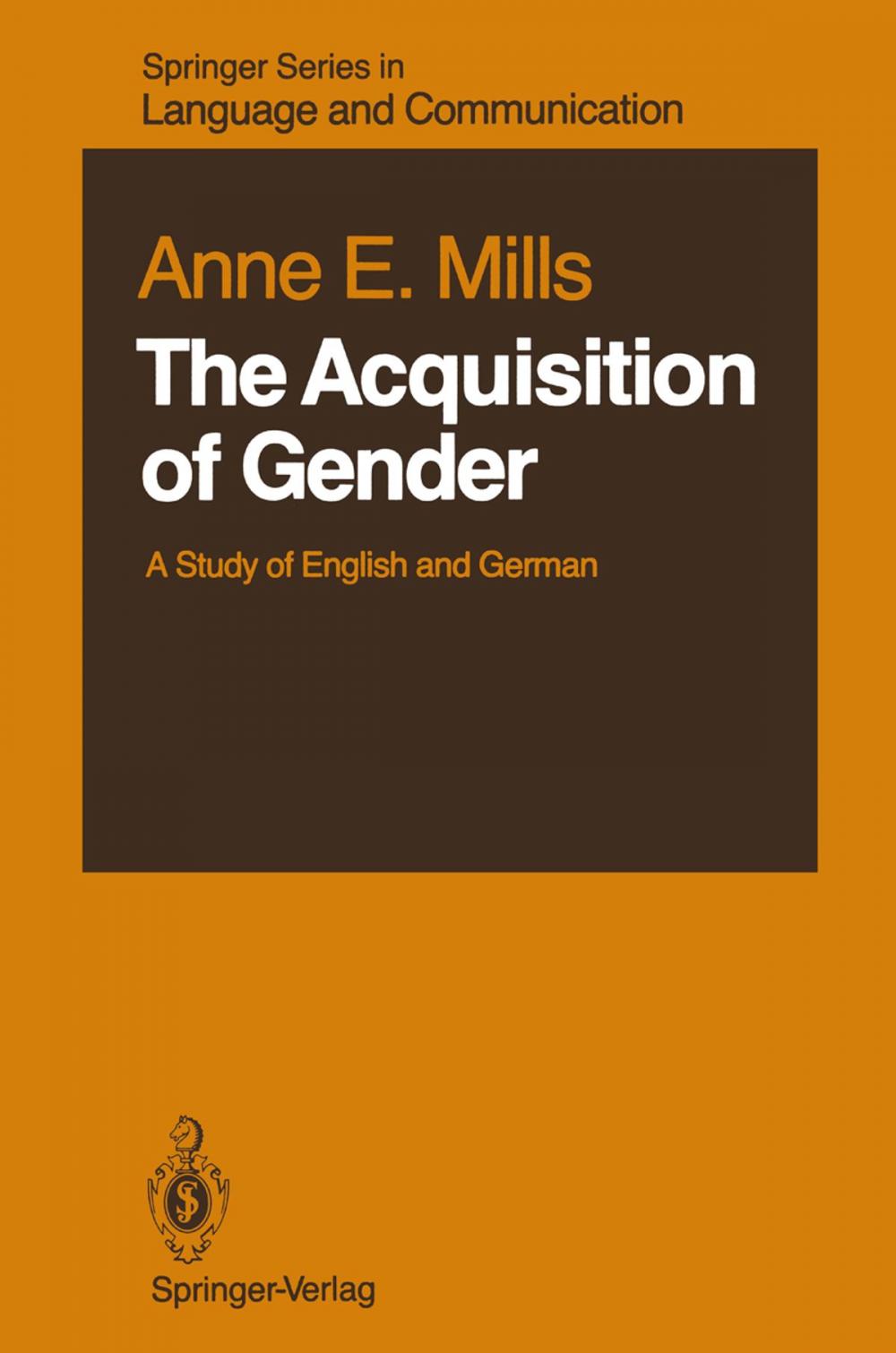 Big bigCover of The Acquisition of Gender