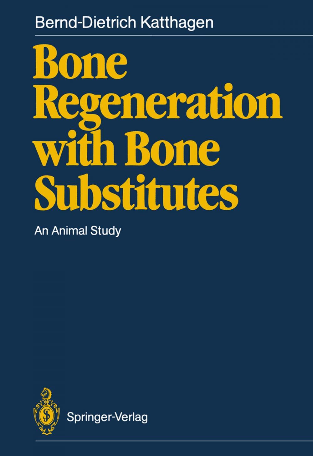 Big bigCover of Bone Regeneration with Bone Substitutes