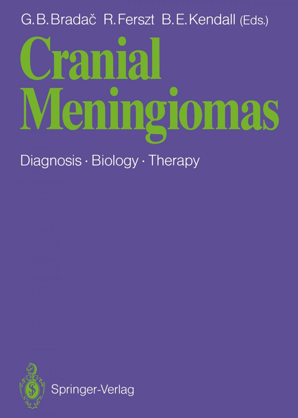 Big bigCover of Cranial Meningiomas