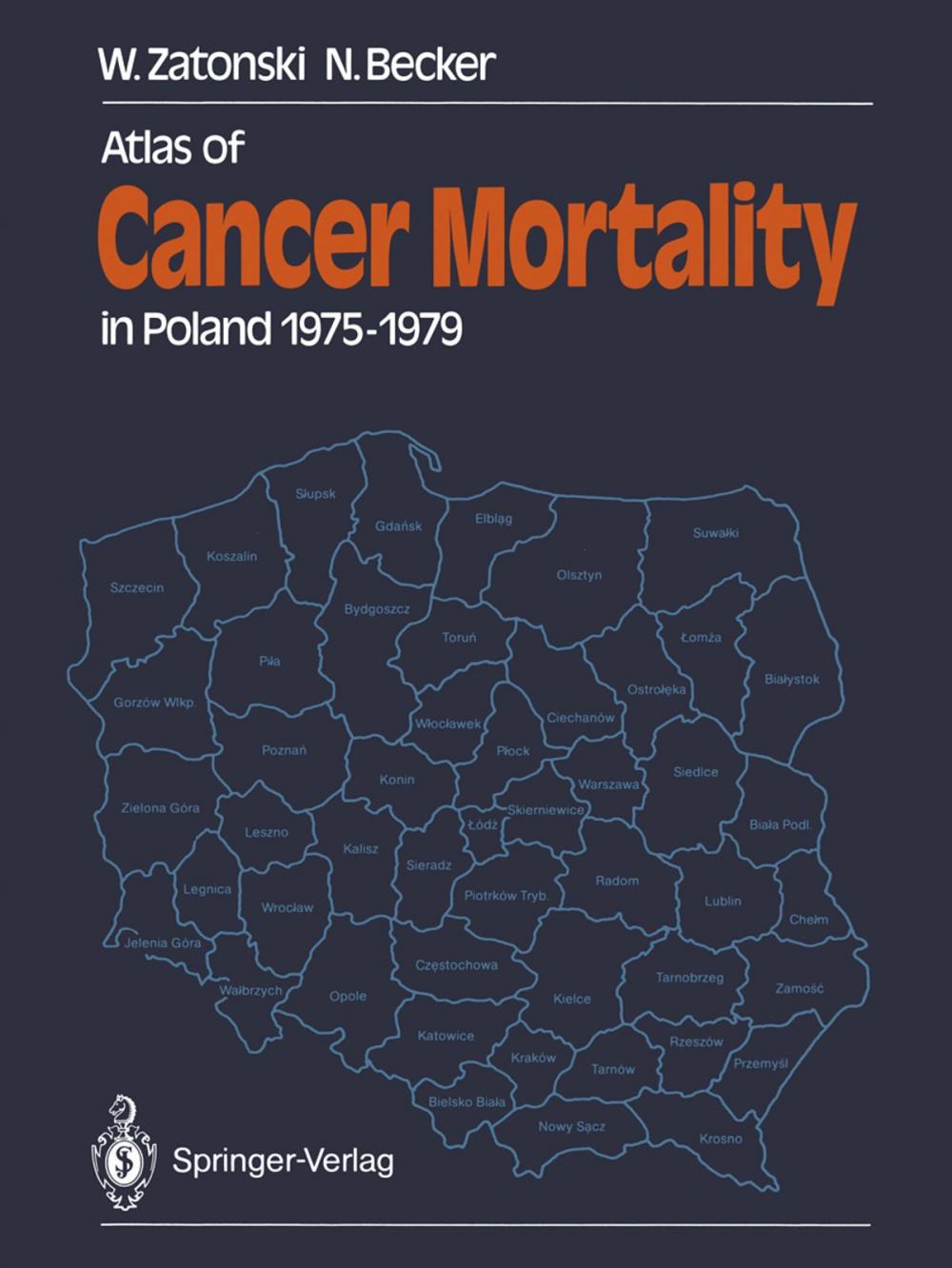 Big bigCover of Atlas of Cancer Mortality in Poland 1975–1979