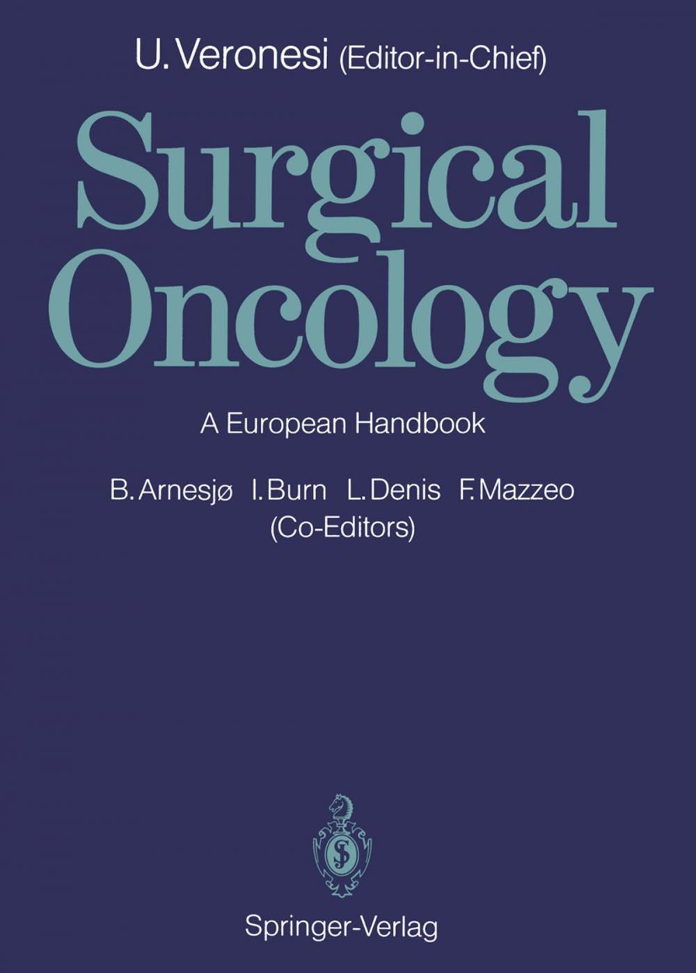 Big bigCover of Surgical Oncology