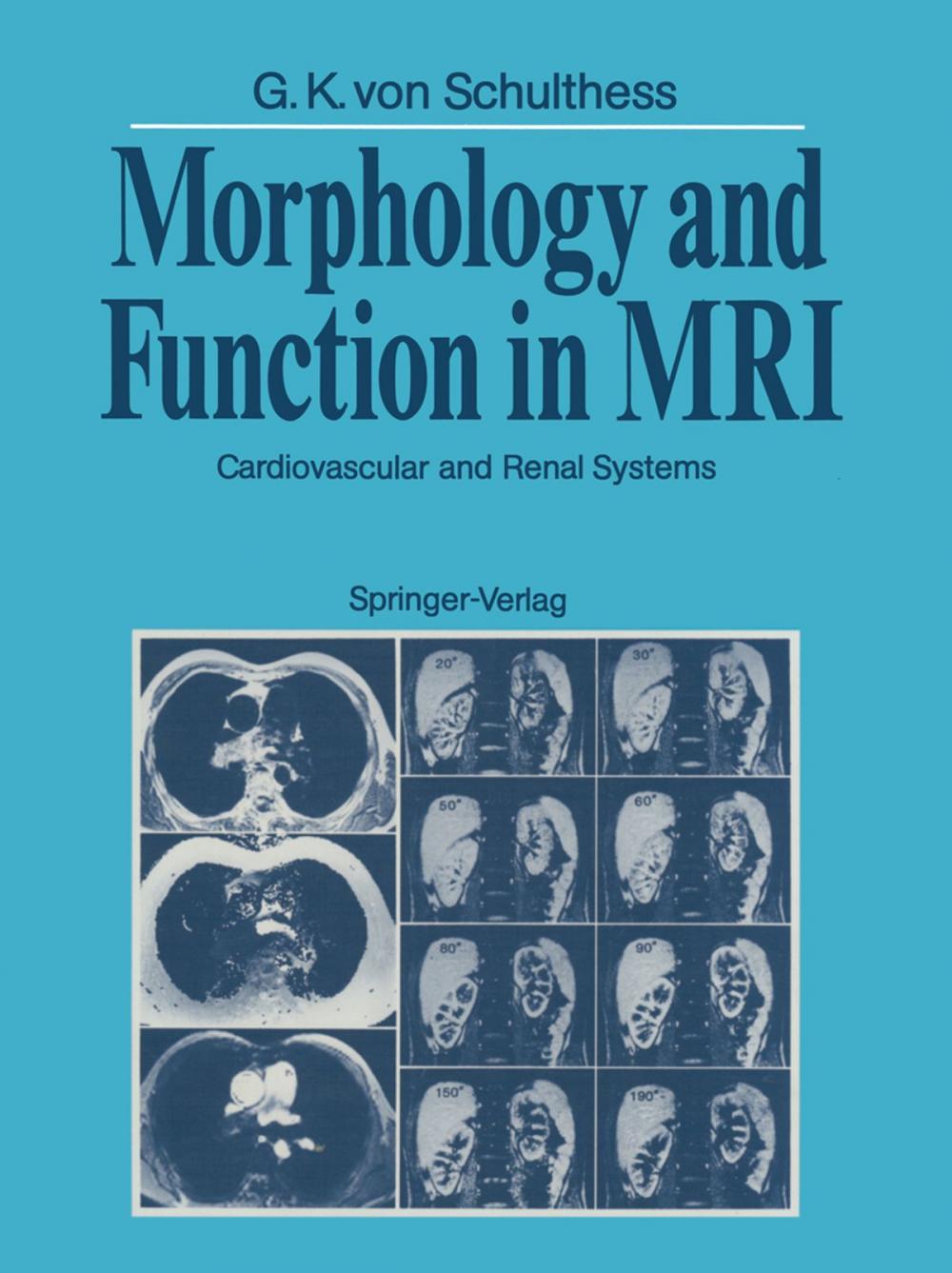 Big bigCover of Morphology and Function in MRI