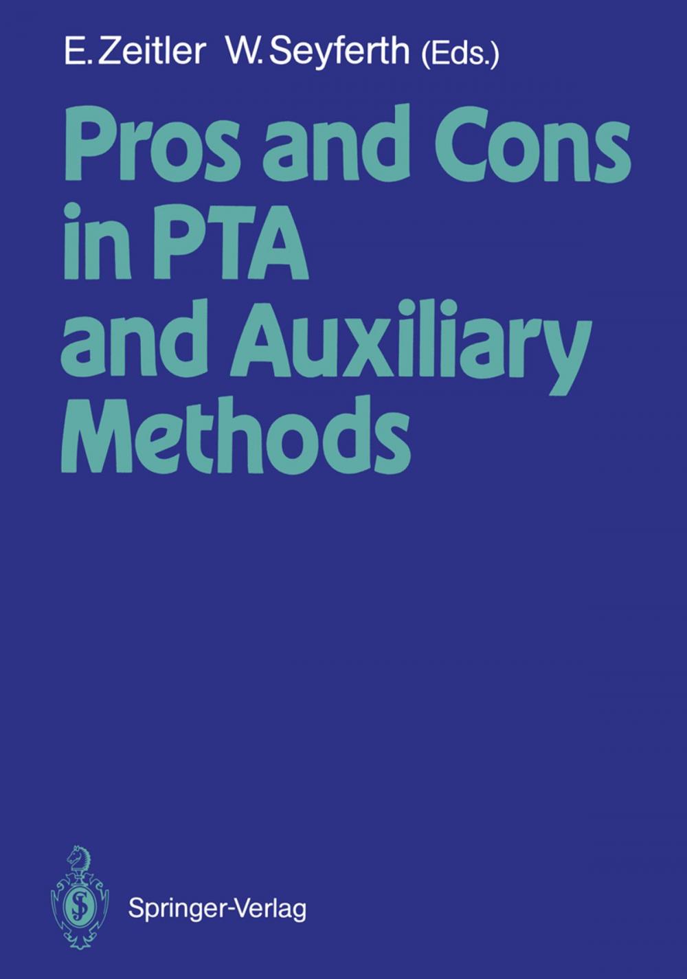 Big bigCover of Pros and Cons in PTA and Auxiliary Methods