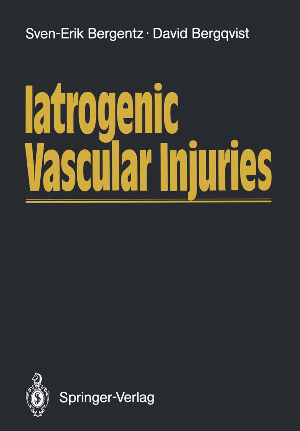 Big bigCover of Iatrogenic Vascular Injuries