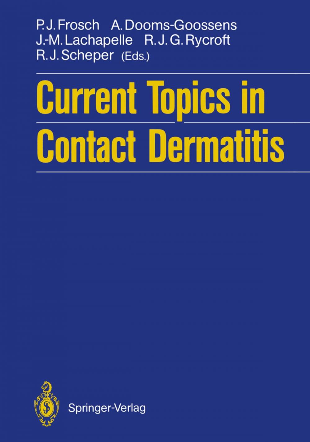 Big bigCover of Current Topics in Contact Dermatitis