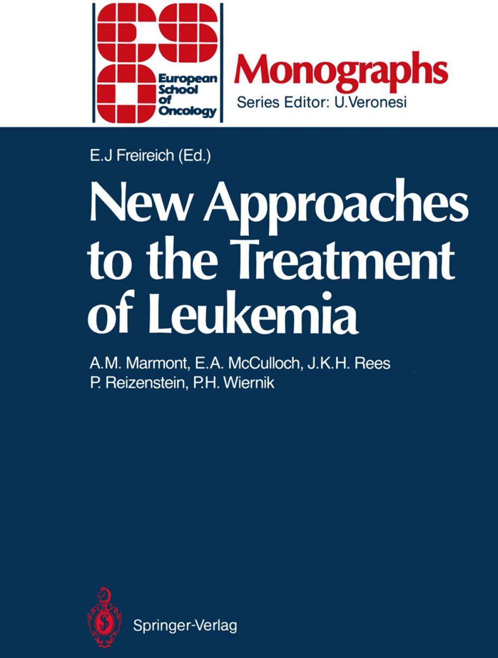 Big bigCover of New Approaches to the Treatment of Leukemia