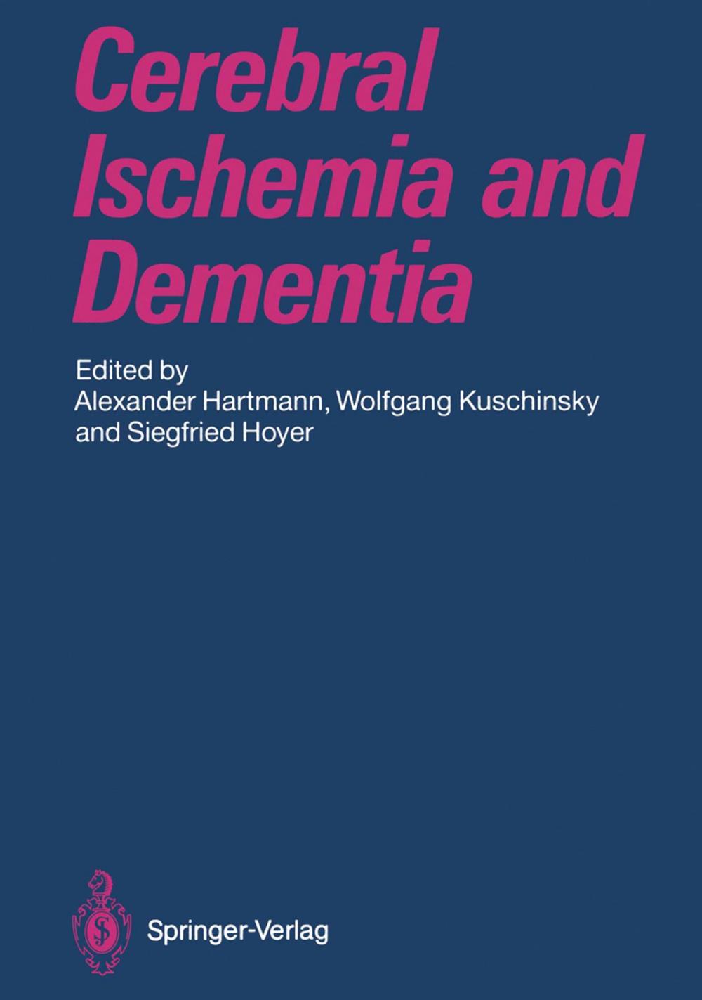 Big bigCover of Cerebral Ischemia and Dementia