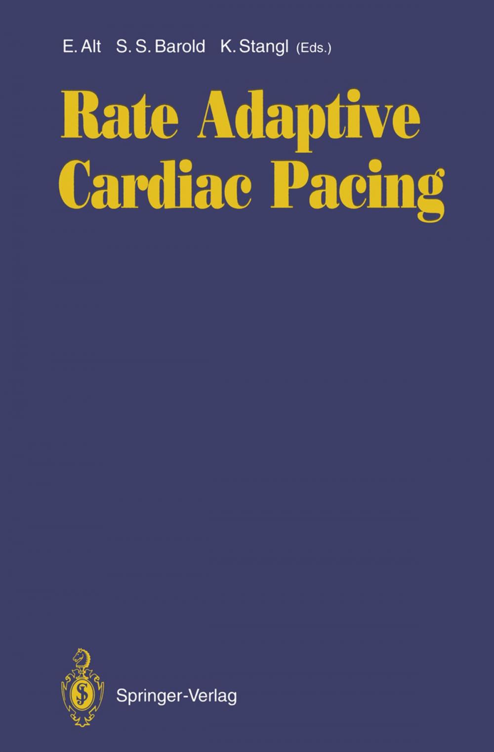 Big bigCover of Rate Adaptive Cardiac Pacing