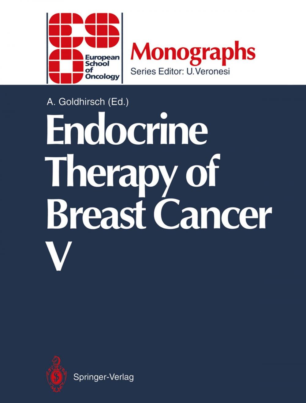 Big bigCover of Endocrine Therapy of Breast Cancer V