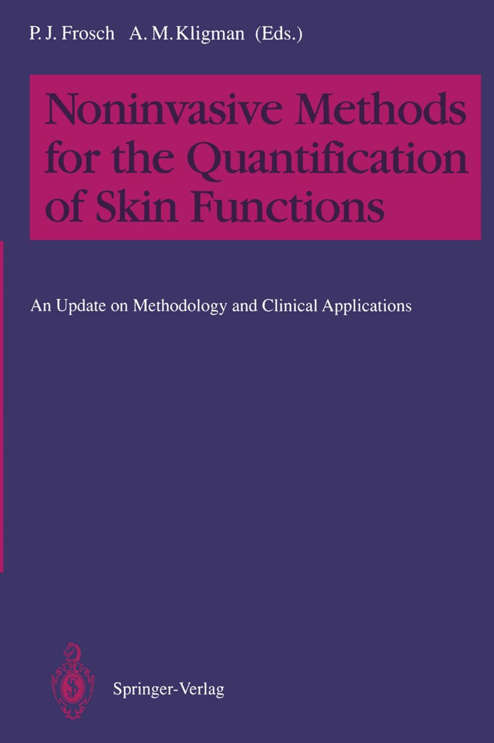 Big bigCover of Noninvasive Methods for the Quantification of Skin Functions