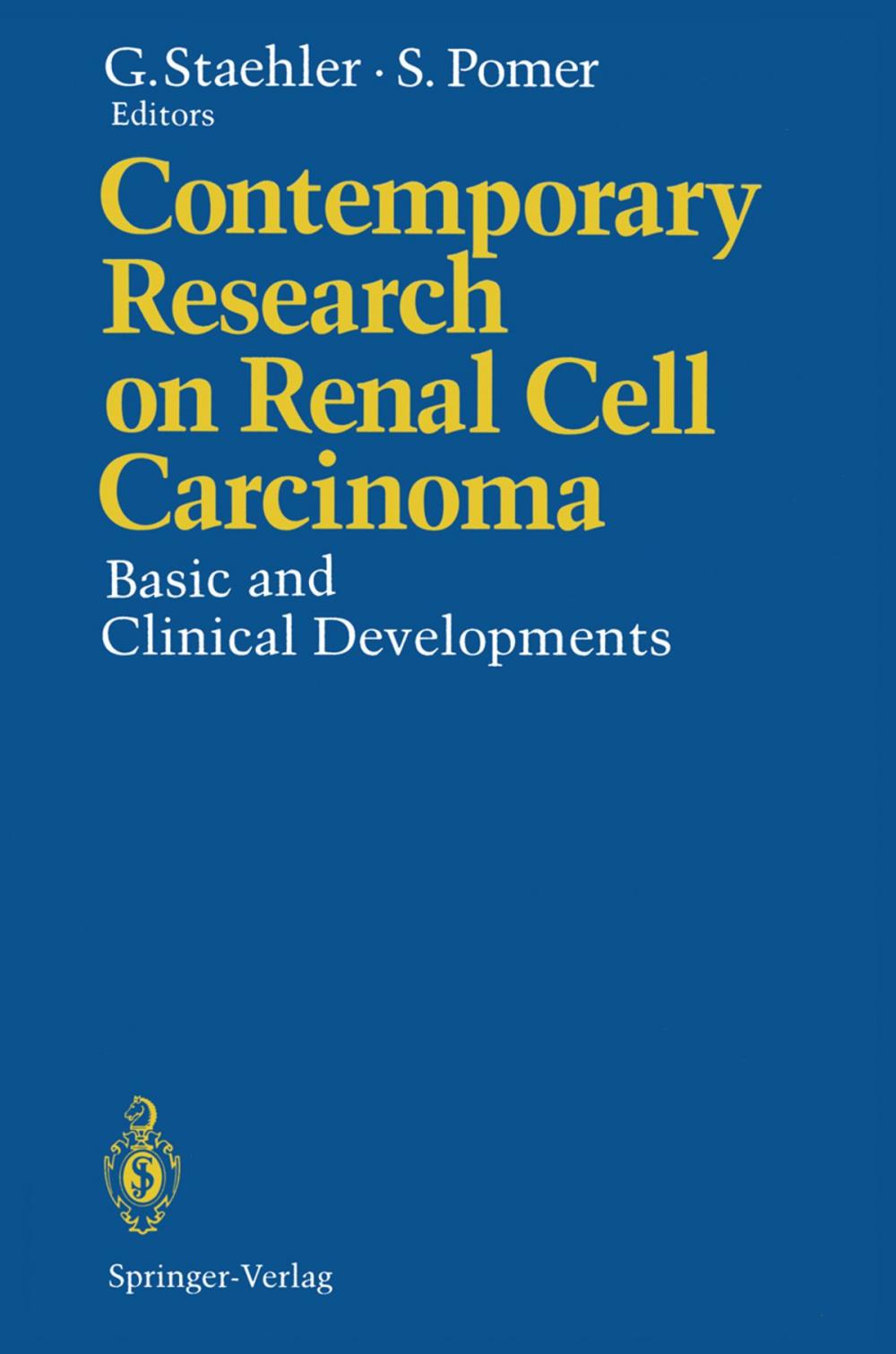 Big bigCover of Contemporary Research on Renal Cell Carcinoma