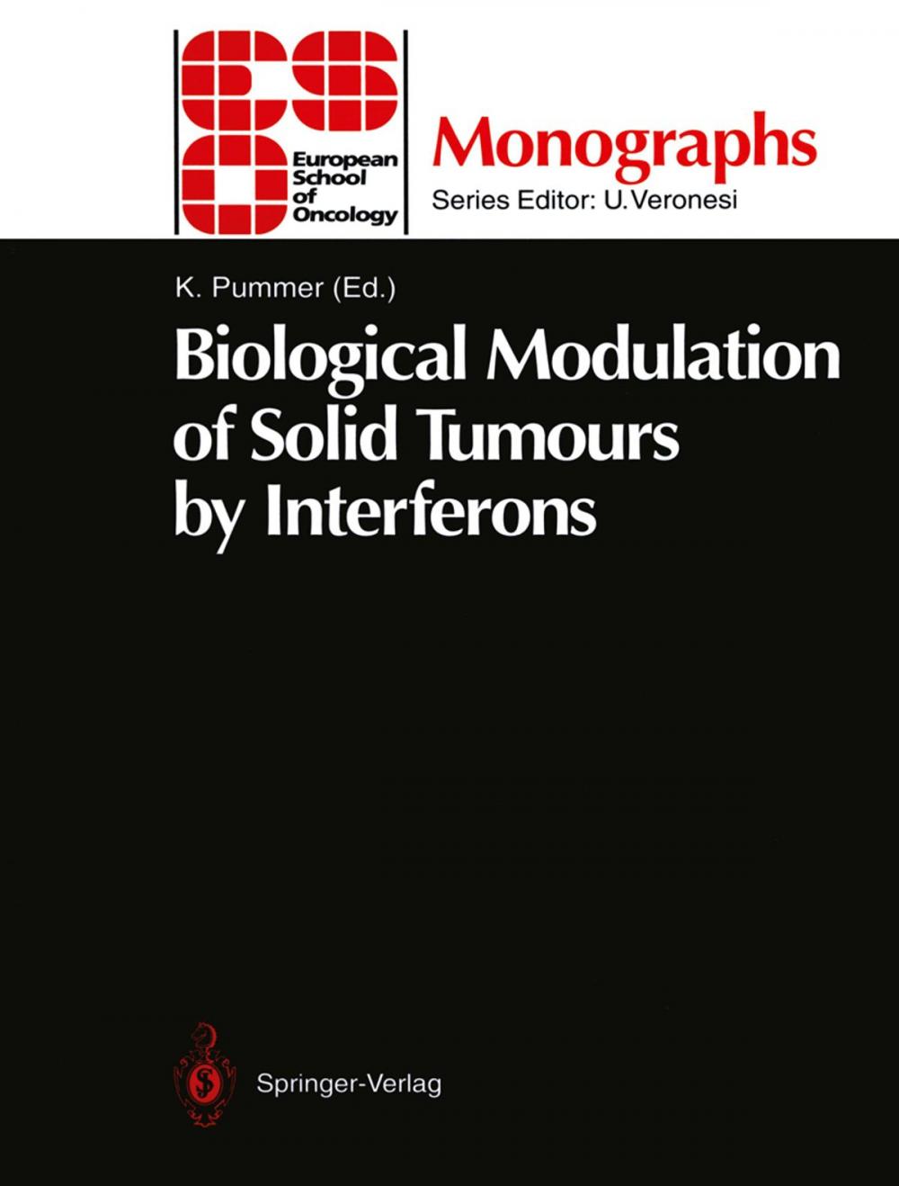 Big bigCover of Biological Modulation of Solid Tumours by Interferons