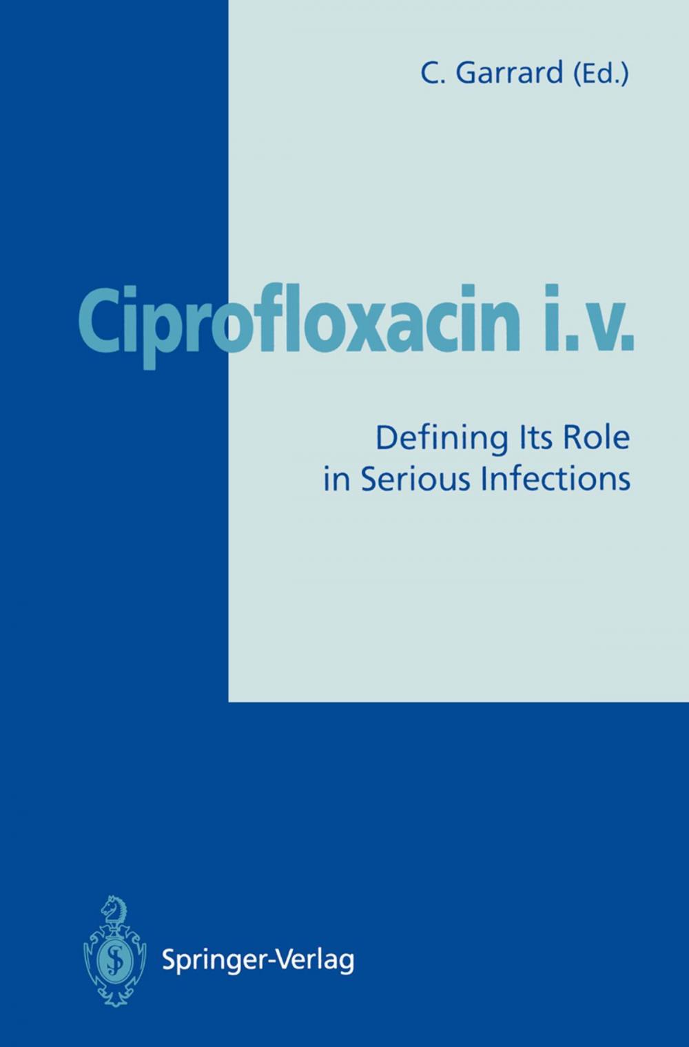 Big bigCover of Ciprofloxacin i.v.