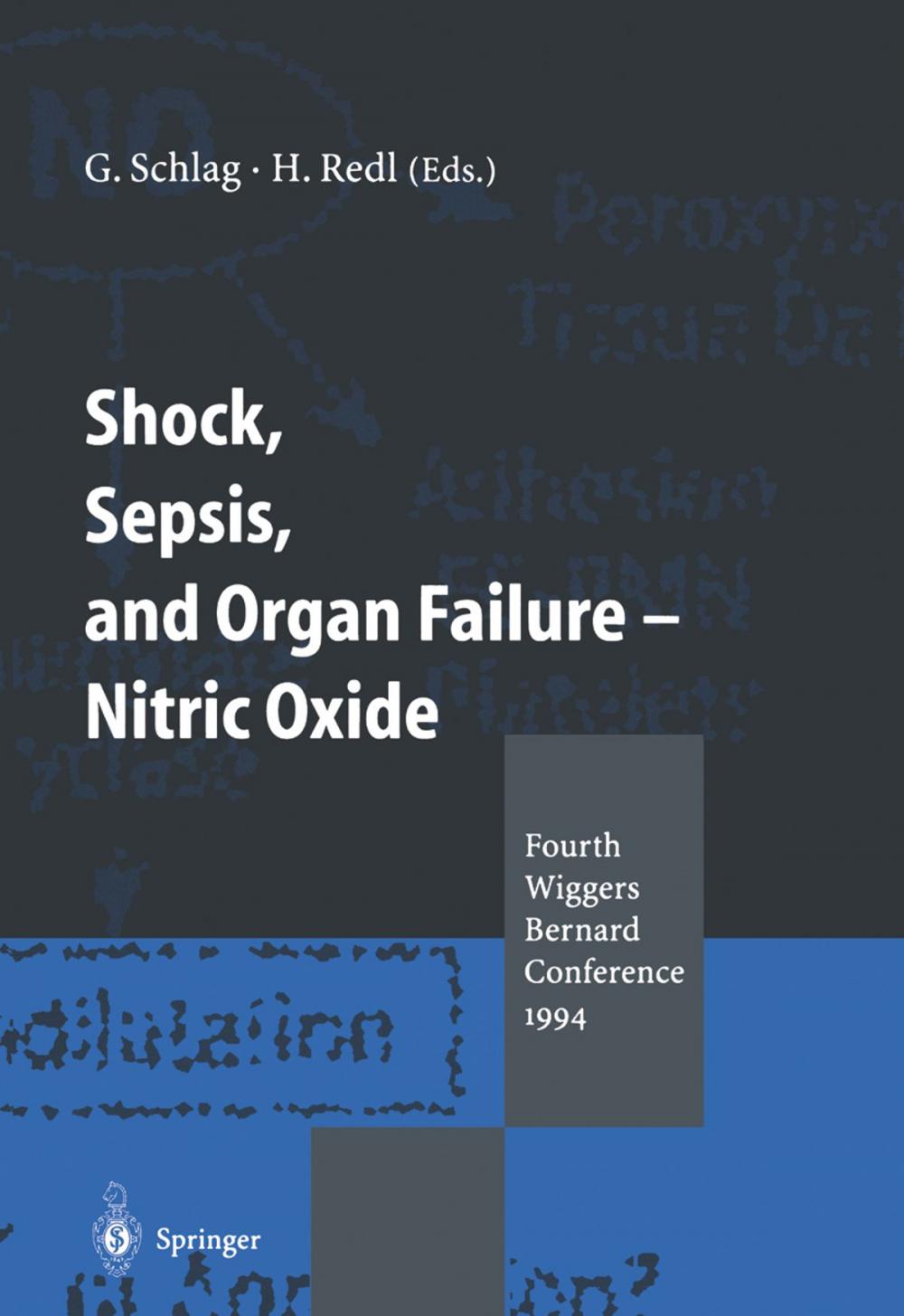 Big bigCover of Shock, Sepsis, and Organ Failure — Nitric Oxide