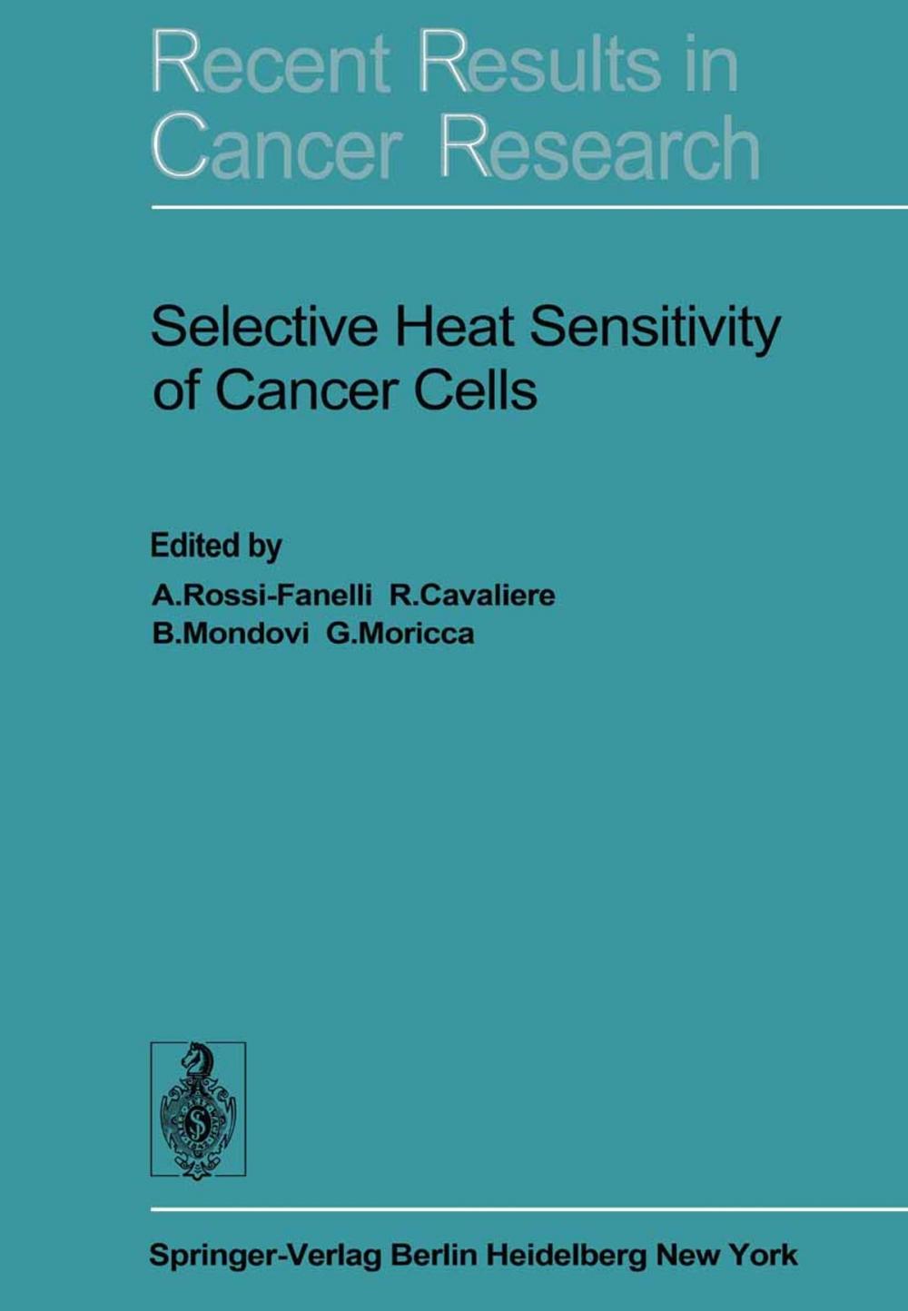 Big bigCover of Selective Heat Sensitivity of Cancer Cells