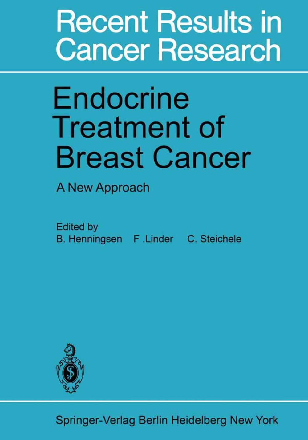 Big bigCover of Endocrine Treatment of Breast Cancer