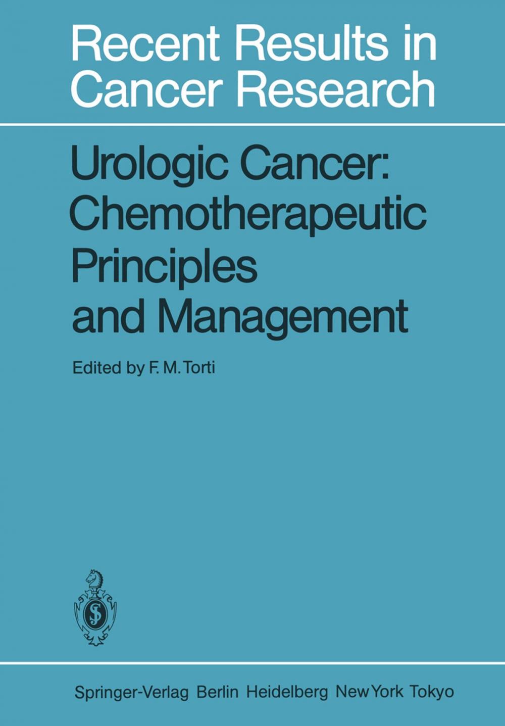 Big bigCover of Urologic Cancer: Chemotherapeutic Principles and Management