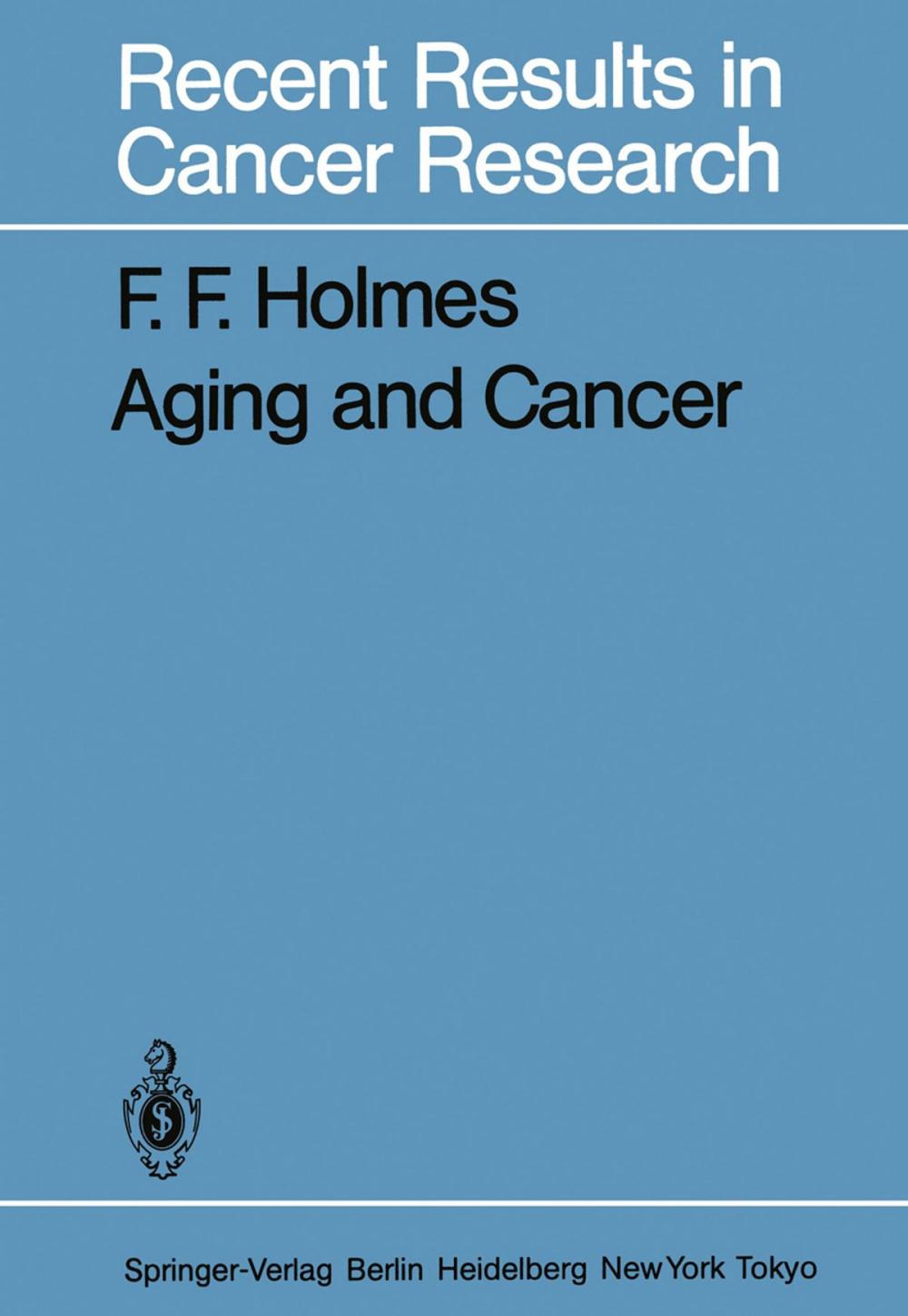 Big bigCover of Aging and Cancer