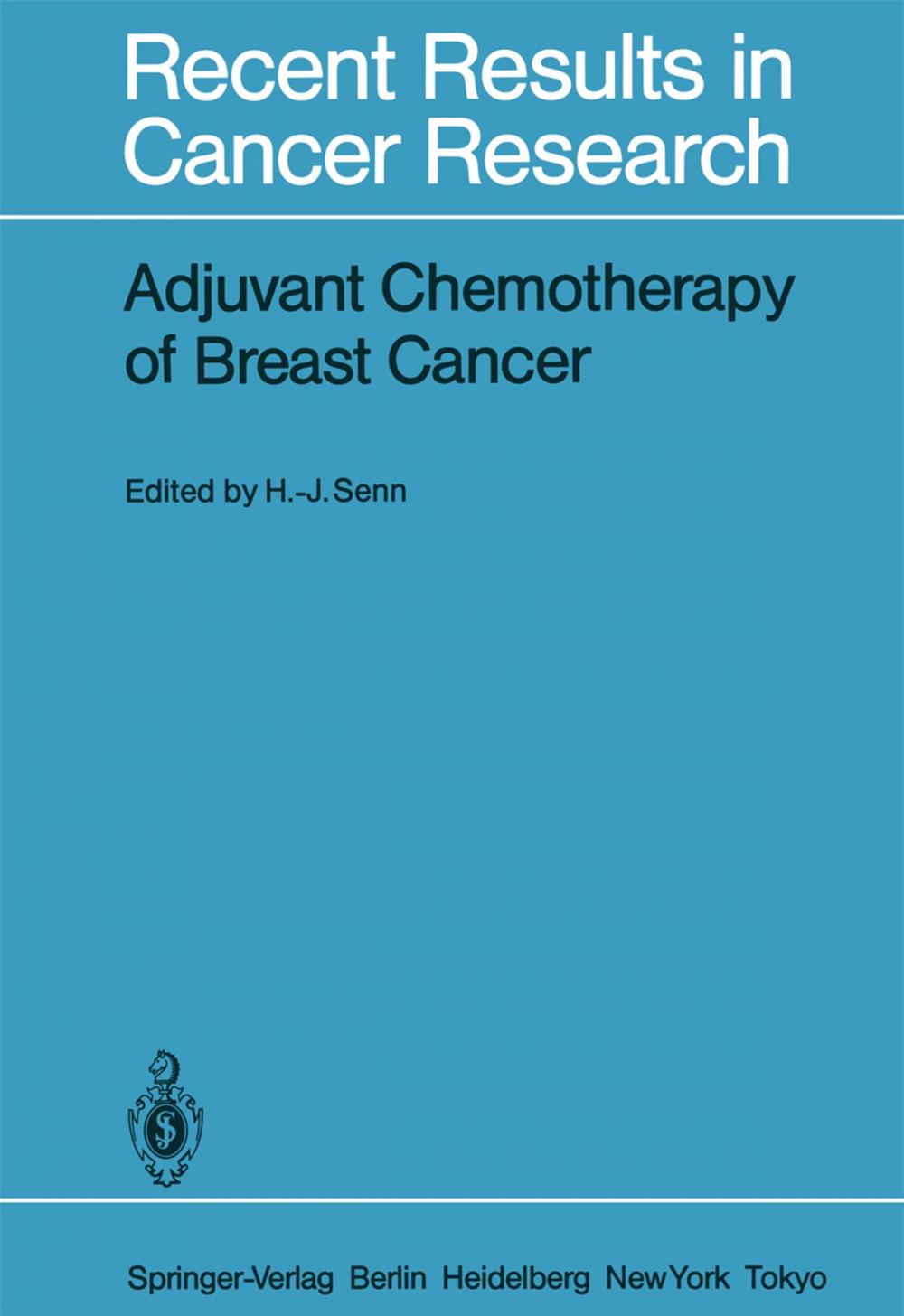 Big bigCover of Adjuvant Chemotherapy of Breast Cancer