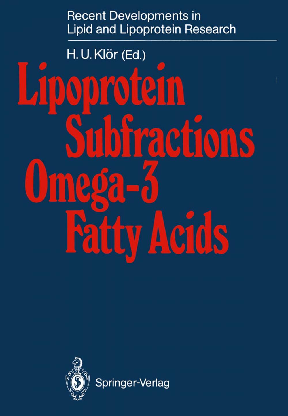 Big bigCover of Lipoprotein Subfractions Omega-3 Fatty Acids