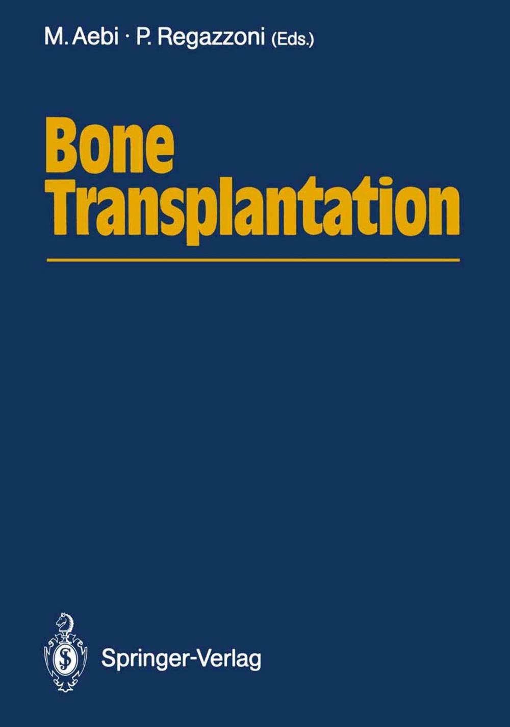 Big bigCover of Bone Transplantation