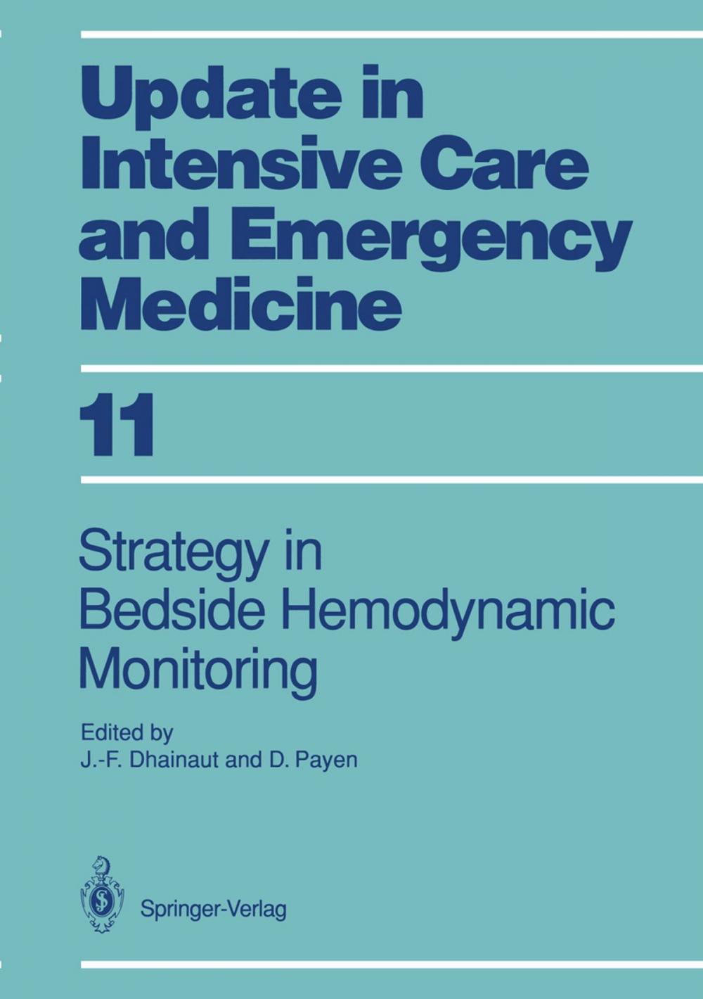 Big bigCover of Strategy in Bedside Hemodynamic Monitoring