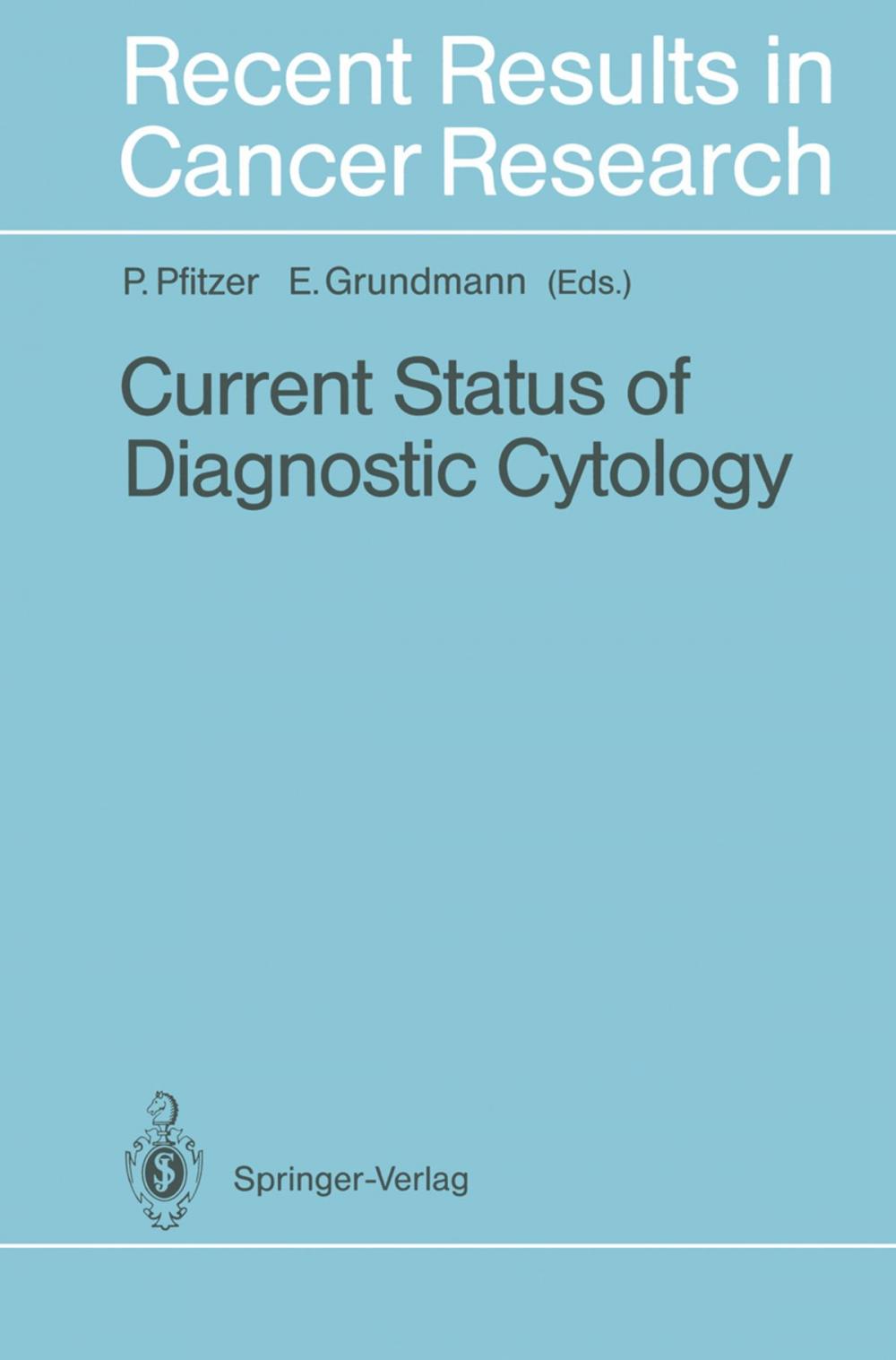 Big bigCover of Current Status of Diagnostic Cytology