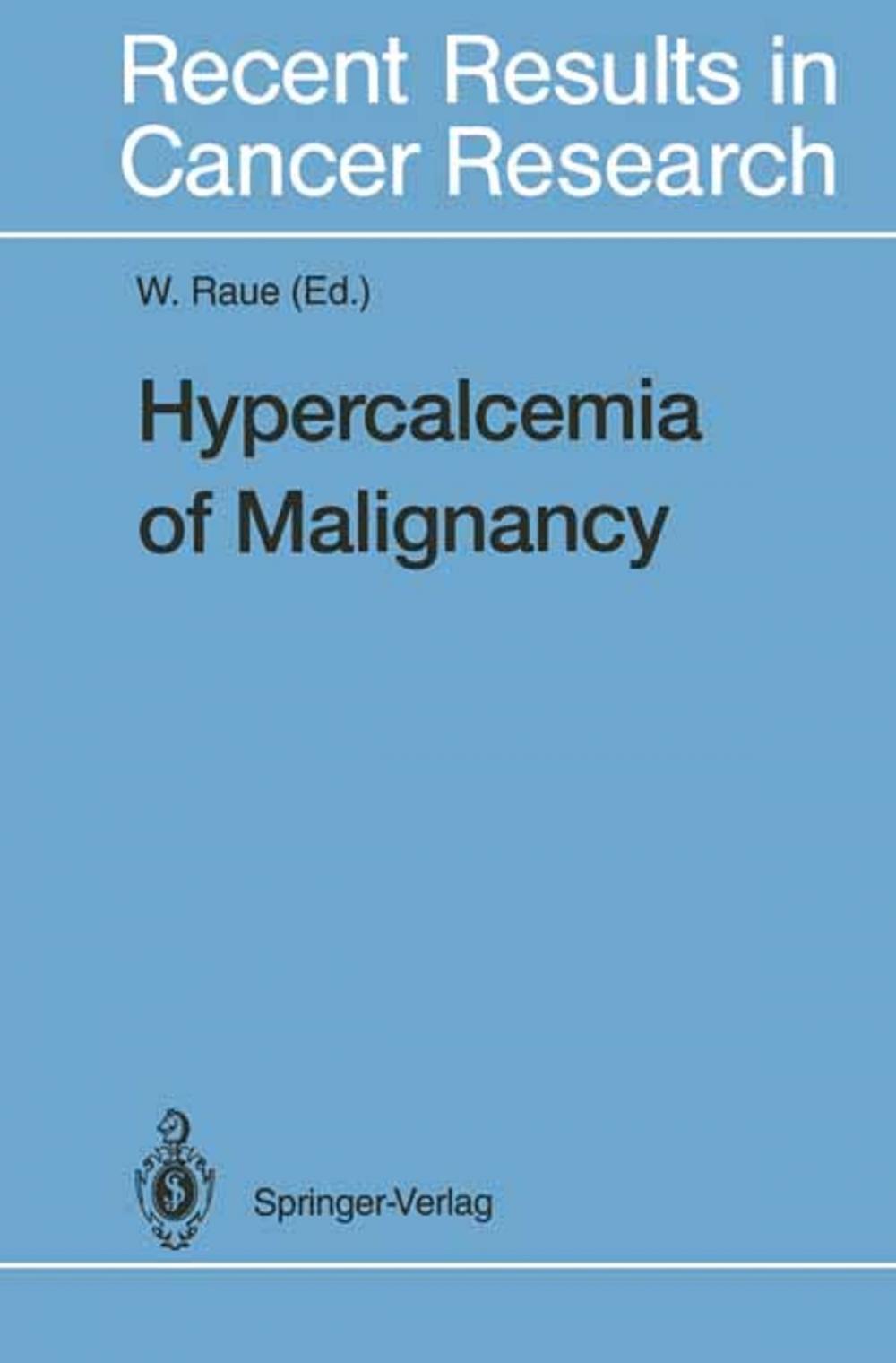 Big bigCover of Hypercalcemia of Malignancy