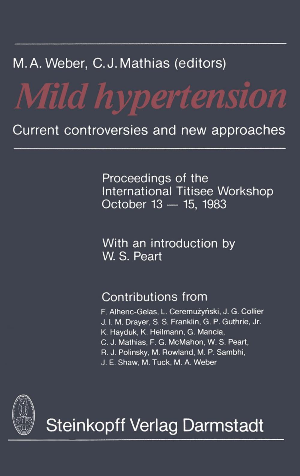 Big bigCover of Mild Hypertension