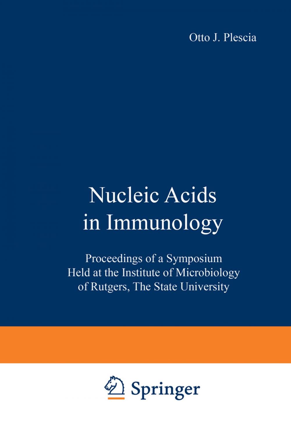 Big bigCover of Nucleic Acids in Immunology