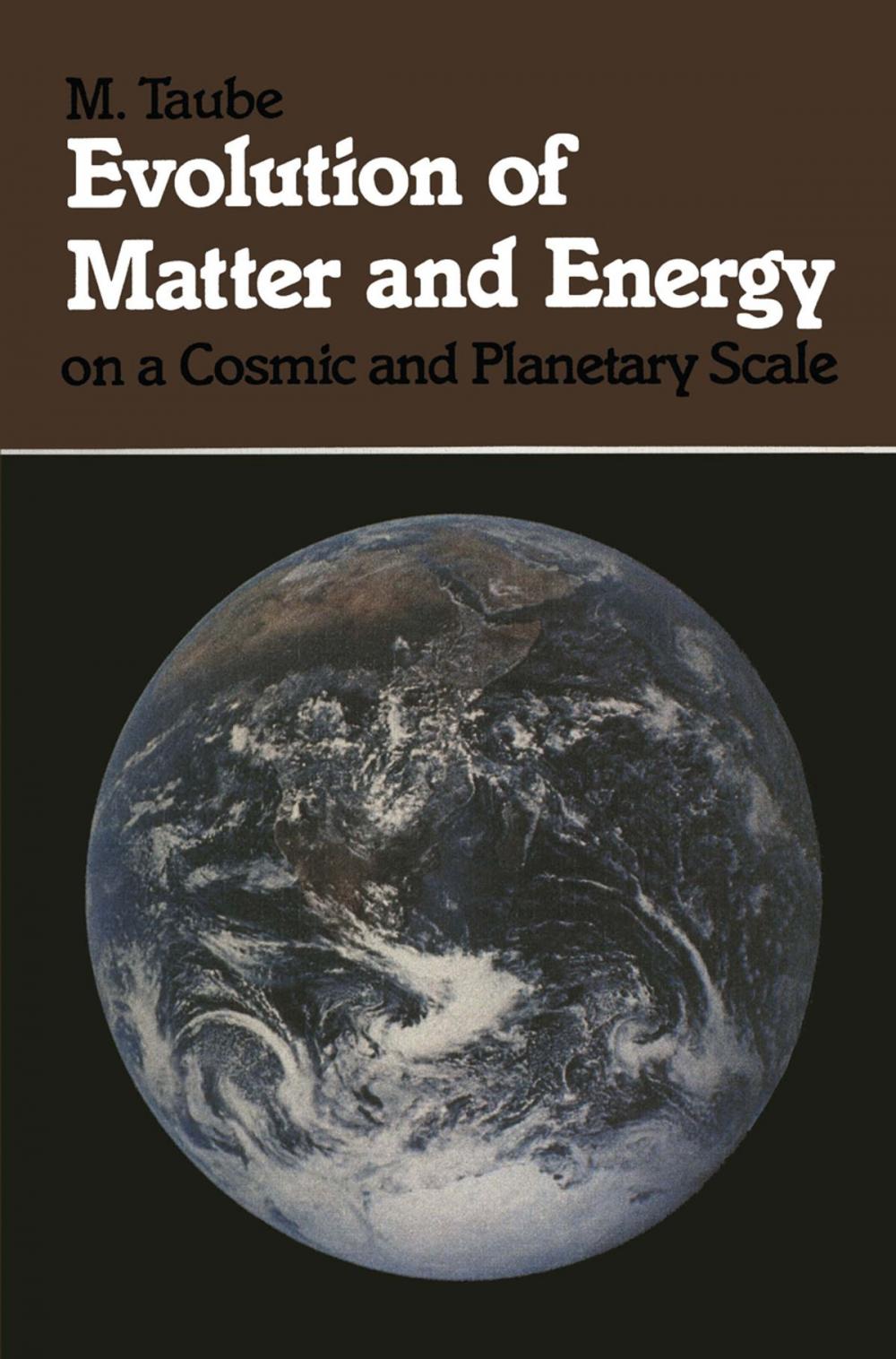 Big bigCover of Evolution of Matter and Energy on a Cosmic and Planetary Scale