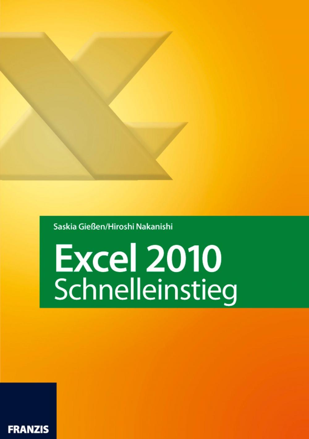 Big bigCover of Excel 2010 Schnelleinstieg